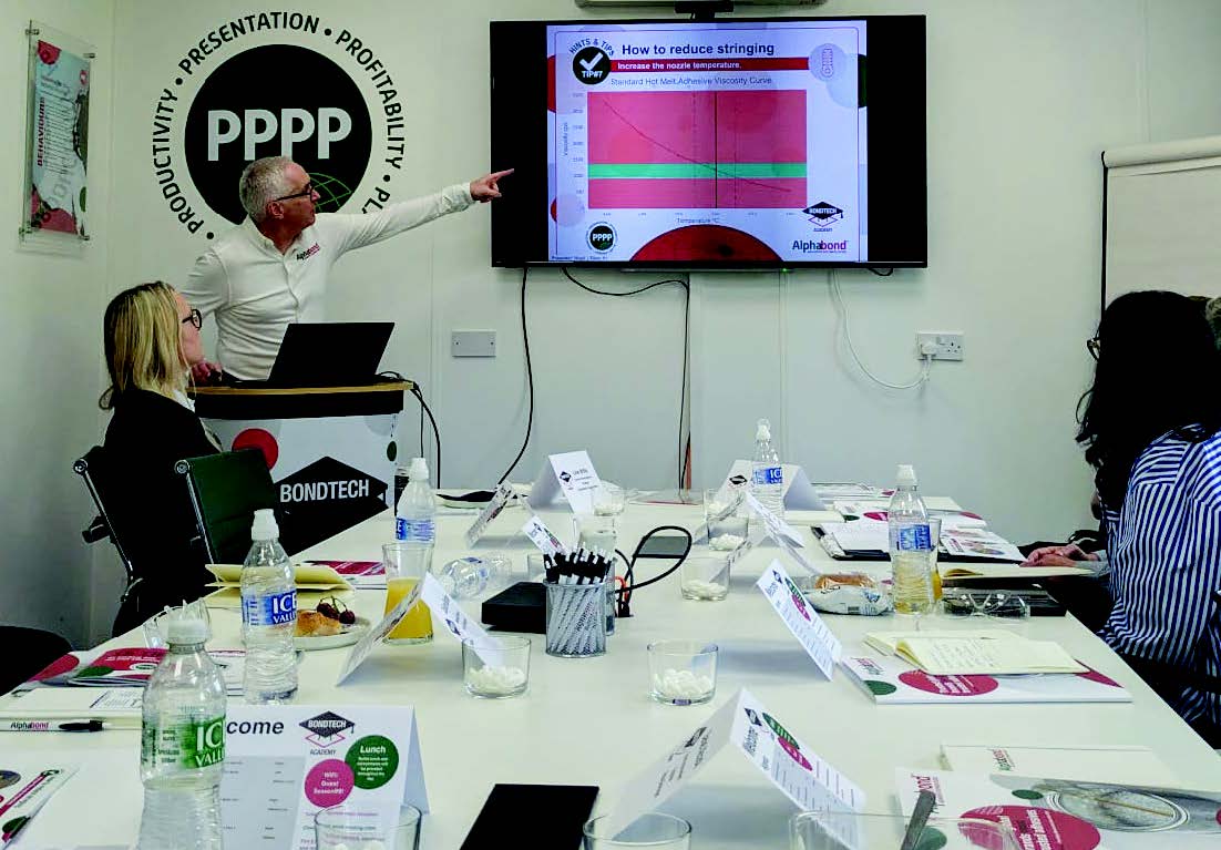 Hot Melt Adhesive Training -Onsite Staff Training, optimise glue usage, troubleshoot glue issues