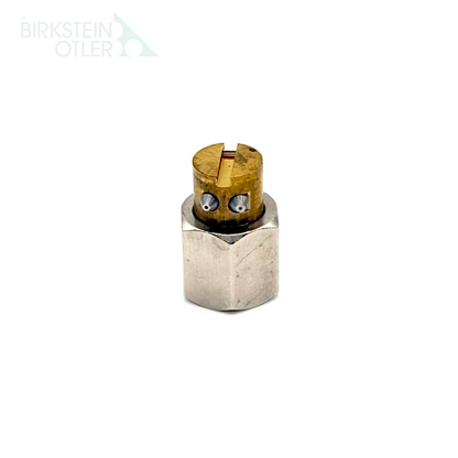 Hot Melt Adhesive Nozzles – Right Angle 30° Dual Orifice