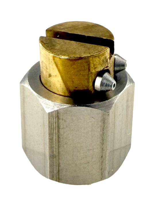 Hot Melt Adhesive Nozzles – Right Angle 30° Dual Orifice